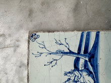 Load image into Gallery viewer, T48)nice early 18 th century tile with couple
