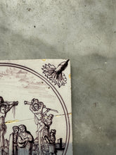 Load image into Gallery viewer, T4)bibical Delft tile , 18 th century
