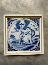 Afbeelding in Gallery-weergave laden, T108) English delftware  bible tile 18 th century

