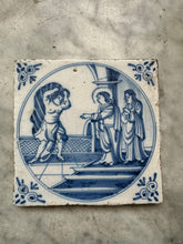 Load image into Gallery viewer, T44)bible 18th century tile
