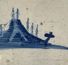 Load image into Gallery viewer, T68)17 th century tile with island and gallows
