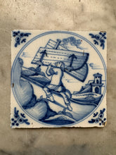Afbeelding in Gallery-weergave laden, T117)bible Delft 18 th century tile

