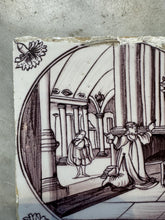 Load image into Gallery viewer, T107)Nice bible delft tile
