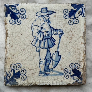T87) 17 th century man working