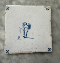 Load image into Gallery viewer, T24) 17 th century tile with angel
