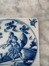 Load image into Gallery viewer, T157)bible tile 18 th century
