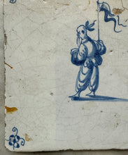 Load image into Gallery viewer, T66) delft (Haarlem ) tile with Chinese/ Japanese figure
