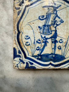 T21) tile with  soldier