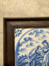 Load image into Gallery viewer, T134)bible tile 18 th century
