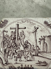 Afbeelding in Gallery-weergave laden, T1)18 th century biblical delft tile
