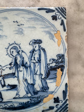 Afbeelding in Gallery-weergave laden, T150)18th century English Bible tile
