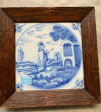 Load image into Gallery viewer, T128) nice delft bible tile

