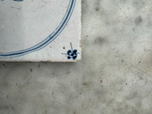 Load image into Gallery viewer, T25)delft tile with elephant

