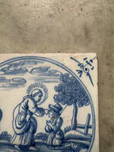 Load image into Gallery viewer, T112)bible  delft tile
