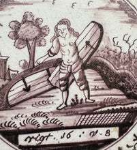 Load image into Gallery viewer, T129) delft bibical tile 18 th century
