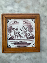 Load image into Gallery viewer, T140)Frisian delftware tile
