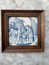 Load image into Gallery viewer, T142) delft bible tile 18 th century
