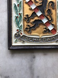 p09)Royal Delft tile Schiedam
