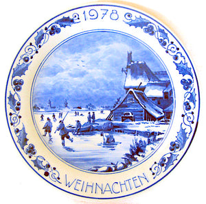Plate "Weihnachten (Christmas) 1978"