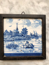 Load image into Gallery viewer, Nice 18 th century delft tile with landscape

