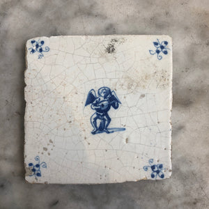 Angel with quitar tile