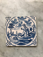 Load image into Gallery viewer, Rare nice 18 th century delft bibical tile
