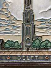 Load image into Gallery viewer, Royal Delft handpainted dutch Cloissonetile new church
