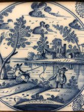 Afbeelding in Gallery-weergave laden, Nice rare 18 th century delft tile with landscape
