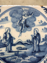 Afbeelding in Gallery-weergave laden, 18 th century delft tile with jesus
