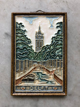 Load image into Gallery viewer, Royal Delft handpainted dutch Cloissonetile church delft
