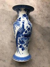 Load image into Gallery viewer, Royal Delft handpainted dutch vase peacock
