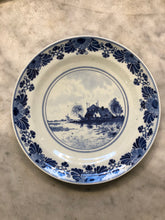 Load image into Gallery viewer, Royal Delft handpainted dutch plate with landscape
