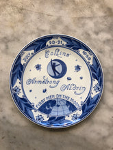 Load image into Gallery viewer, Royal Delft handpainted dutch plate man on the moon 1969
