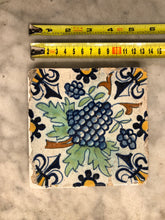 Load image into Gallery viewer, Nice 17 th century delft tile with grape
