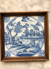 Load image into Gallery viewer, Nice rare 18 th century delft tile with landscape
