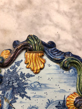 Load image into Gallery viewer, 18 th century delft polychrome plaque

