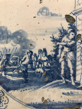 Afbeelding in Gallery-weergave laden, Handpainted dutch  bible delft tile
