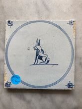 Load image into Gallery viewer, Delft 18 th century tile with animal

